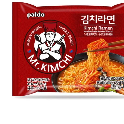 Kimchi Ramen Instant Noodles - 16 x 115g Packs of Irresistibly Spicy Delight