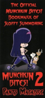 Munchkin Bites 2: The official Munchkin Bites! Bookmark of Sloppy Summoning-new