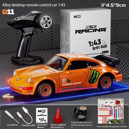 1:43 High-Speed Full Proportional Gyroscope 4WD 2.4G Remote Control Simulationkd - Picture 14 of 26
