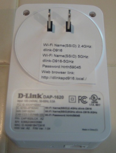 D-Link DAP-1620 AC 1200Mbps Wi-Fi Range Extender 2.4G & 5GHz - Picture 4 of 5