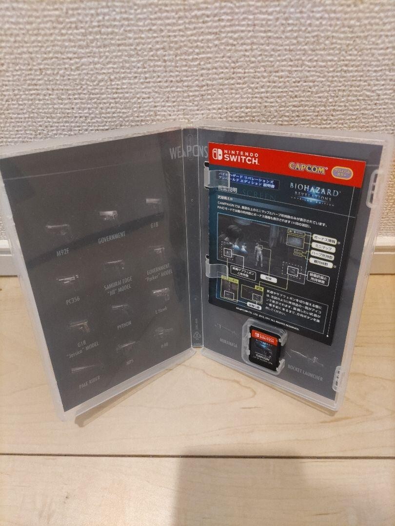 USE Nintendo Switch BIOHAZARD Resident Evil Revelations