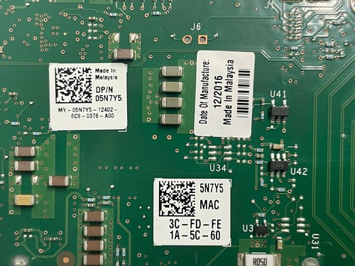 Dell Y5M7N X710-DA2 Dual Port 10G SFP+ Network Adapter Card Full Height - TESTED - Photo 4/4
