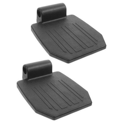 2 Pcs Wheelchair Accessory 2pcs Footrest Universal Replacement Stable Pedal