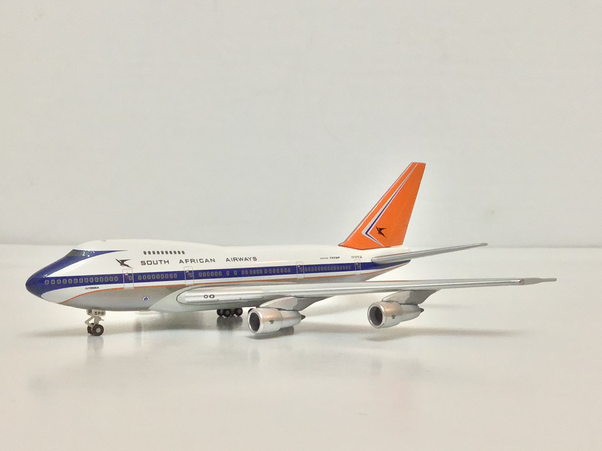 女性が喜ぶ♪ 1/500 ヘルパ サウスアフリカ航空 B747-300 （Herpa ヘルパ 1 航空機・ヘリコプター