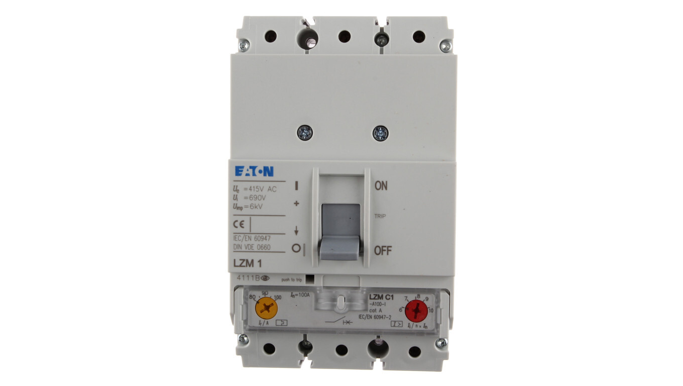 Circuit breaker 3P 100A 36kA LZMC1-A100-I 111895 /T2UK