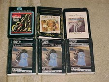 6- Country Music Compilations On 8-Track Tapes