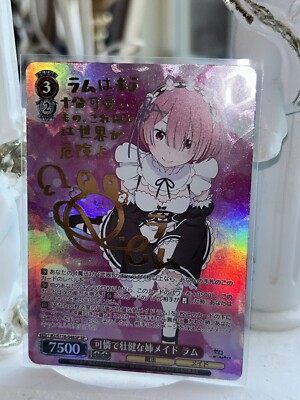 Weiss Schwarz RE ZERO vol.3 RZ/S116-048SP Ram FOIL Japanese Weiss Schwarz RE ZERO vol.3 RZ/S116-048SP Ram FOIL Japanese