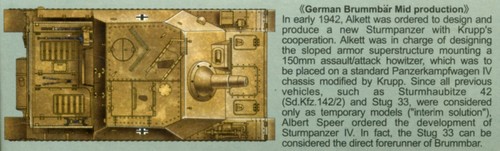 Trumpeter 07211 1/72 German Brummbar Mid Production WW2 AFV - Bild 3 von 5