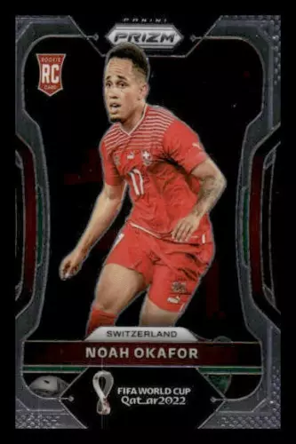 2022 Panini Prizm World Cup #268 Noah Okafor Rookie Switzerland