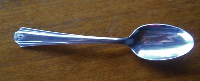 Vintage HB Co. Silver Plated 5 O'Clock Tea Coffee Spoon