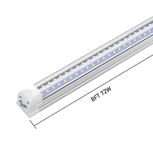 T8 LED Tube Light Bulb 6500K 2FT 3FT 4FT 5FT 6FT 8FT LED Shop Light Fixture