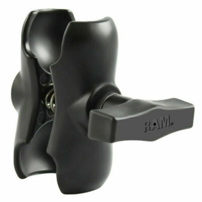 Brand New Genuine RAM Mount Double Socket RAM-201U-B