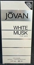 jovan white musk for men cologne 3oz spray scuffed box