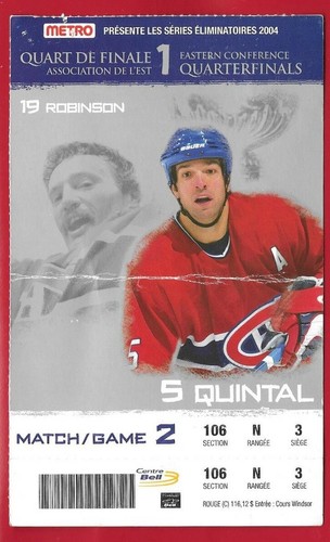 1976 TO 2010-11 MONTREAL CANADIENS TICKET STUB CENTENNIAL NHL HOCKEY SEE LIST - Picture 256 of 431