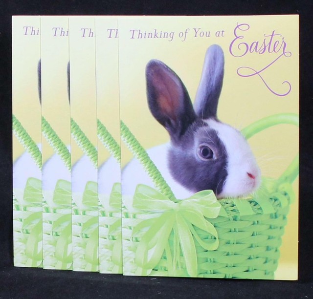 Five (5) Hallmark "Thinking Of You At Easter..." Greeting Cards USA  eBay