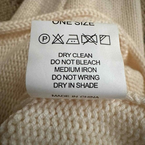 Pixie Market chain link gold knit bolero shrug sweater white ivory - Picture 9 of 9