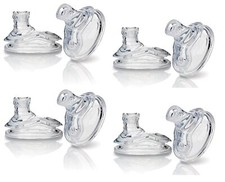 Nuby 4 Packs 8 Count Super Spout No Spill Replacement Spouts Clear