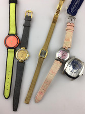 Stock 5 Unisex Women's Quartz Analog Watches Don't Work Lot For Spare Parts