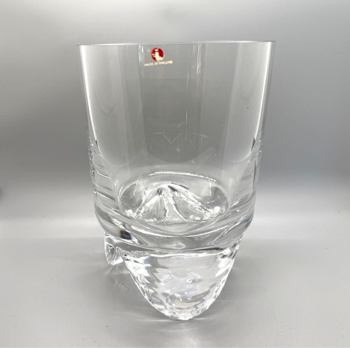 Vintage MCM Iittala Finland Timo Sarpaneva Kippis Glass Ice Cube Dish Bowl Vase