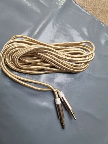 Aux Cable Jack To Jack 3.5Mm Audio Lead Male Stereo 1 To 3m Car PC Phone Plug - Picture 30 of 33
