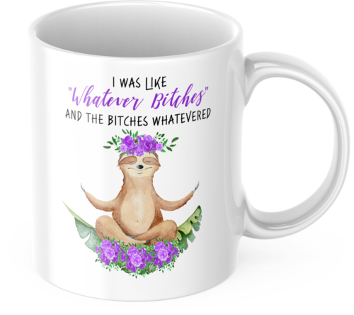 Funny Coffee Mug | Sloth Coffee Cup Cute Fun | 11 oz. Mugs | CM461 - Picture 2 of 2