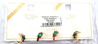 TOSH Ohrringe 104 Winter OVP ausgezeichneter Preis: 2 x 24,99  
