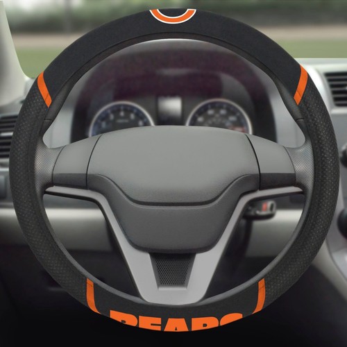 New NFL Chicago Bears Car Truck Embroidered Steering Wheel Cover - Picture 2 of 2