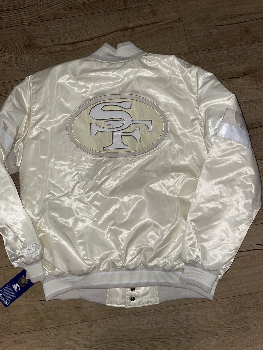 革ジャン　NFL 49ERS XL San Francisco 49ers 5X Super Bowl Champion Skyline Vegan