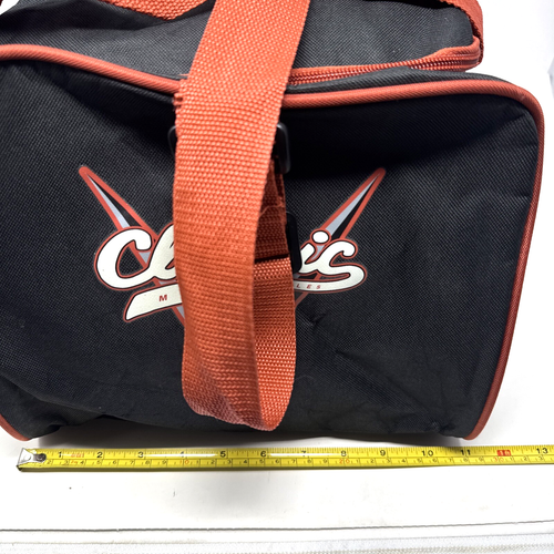 Harley-Davidson 3 in 1 Duffle Bag Rucksack Handgepäck Schwarz Orange HD Sporttasche - Bild 14 von 17