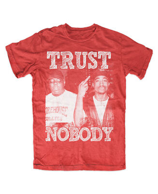 Trust Nobody T-Shirt ROT ,NOTORIOUS B.I.G,2pac,eastcoast,westcoast,Rap,Death