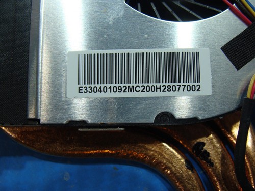 MSI 15.6" GF62 7RE-1452US Genuine Laptop CPU Cooling Fans w/Heatsink PAAD06015SL - Picture 3 of 5