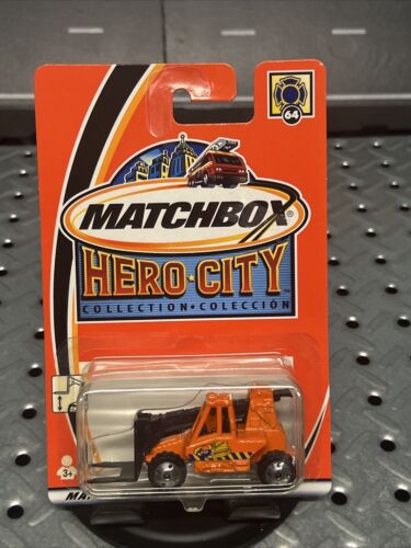 2002 Matchbox Hero City Fork Lift (#64) new in package.