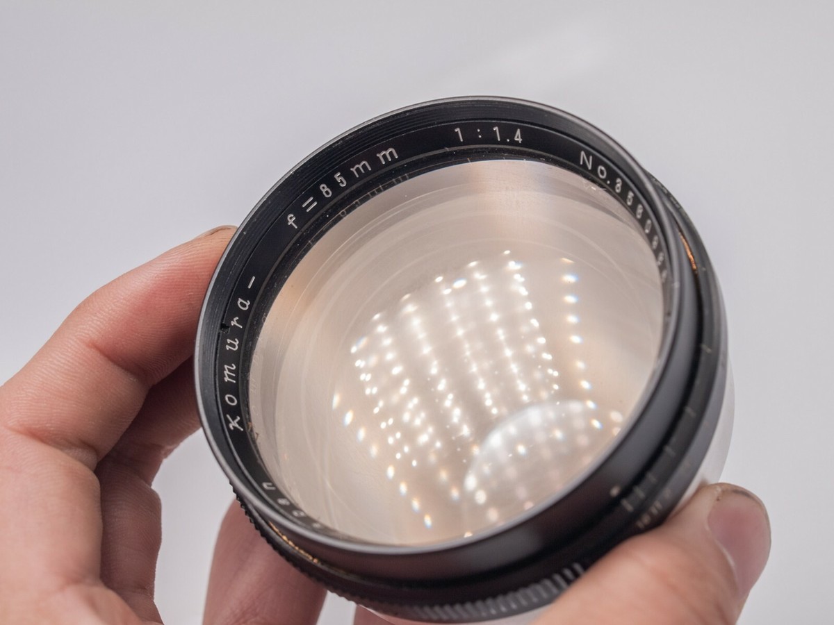 Rough Rare - Sankyo Kohki Komura 85mm F1.4 Prime Lens - No