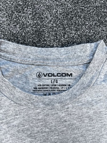 Volcom Gray Long Sleeve T Shirt L - Picture 2 of 8