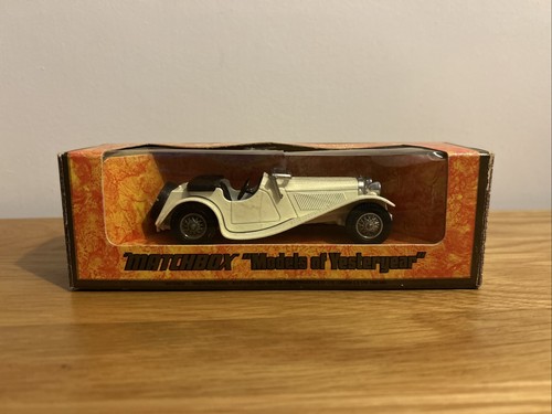 Matchbox - Models Of Yesteryear - Y1 1936 Jaguar SS-100 - Issue 2 - Milky White - Picture 6 of 19