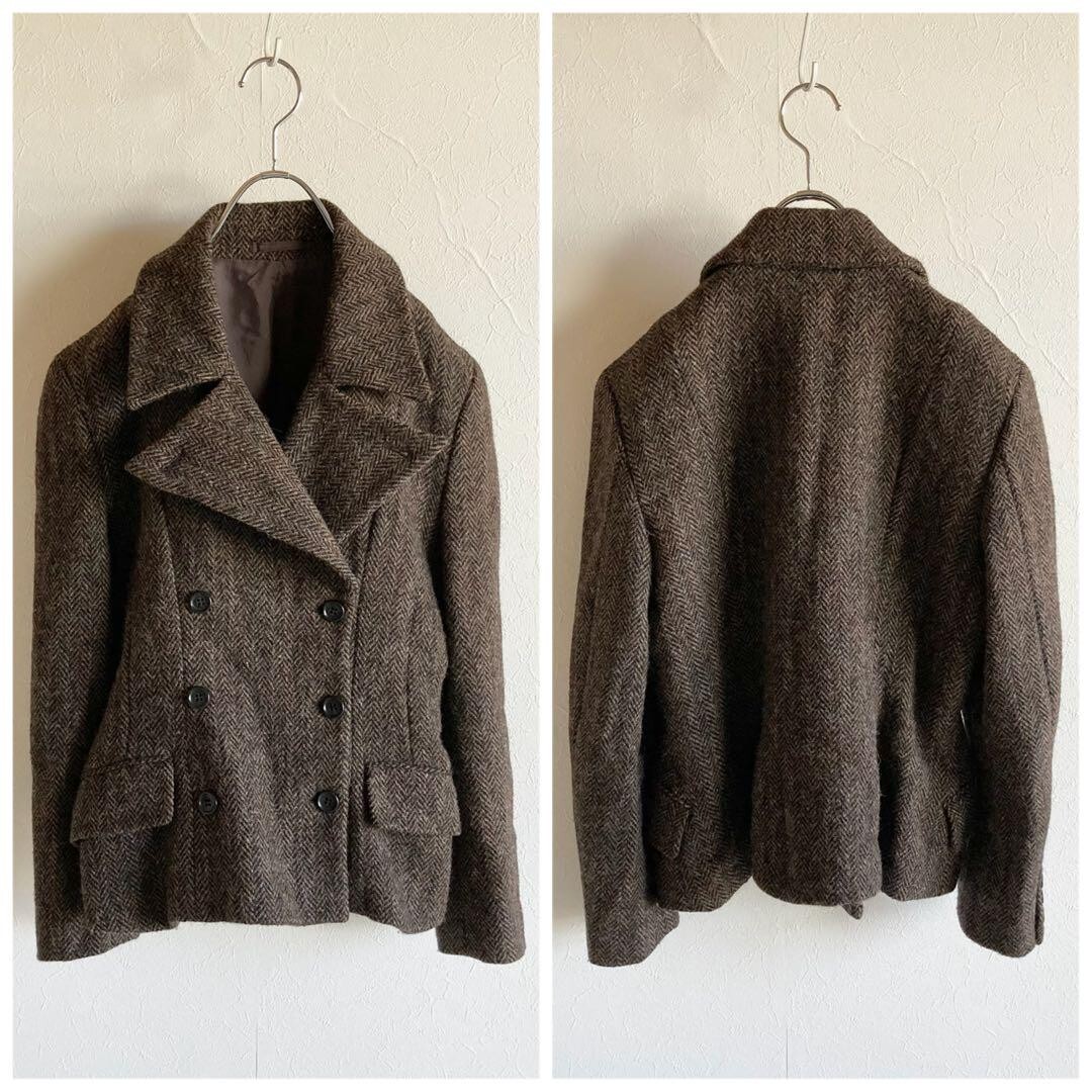 OLD Margaret Howell Harris Tweed Double Tailored Jacket JP
