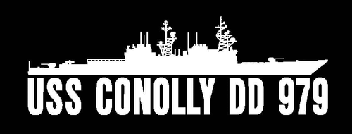 Decalcomania silhouette USS CONOLLY DD 979 US Navy USN militare - Foto 2 di 6