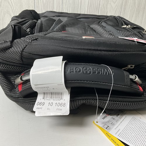 SWISSGEAR 18,5" Scan Smart TSA Laptop und USB Netzstecker Rucksack - Schwarz - Bild 7 von 12