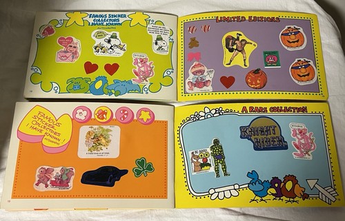 2 Vintage Sticker Collection Books Album 1981 TREND Enterprises Scratch & Sniff - Picture 10 of 13
