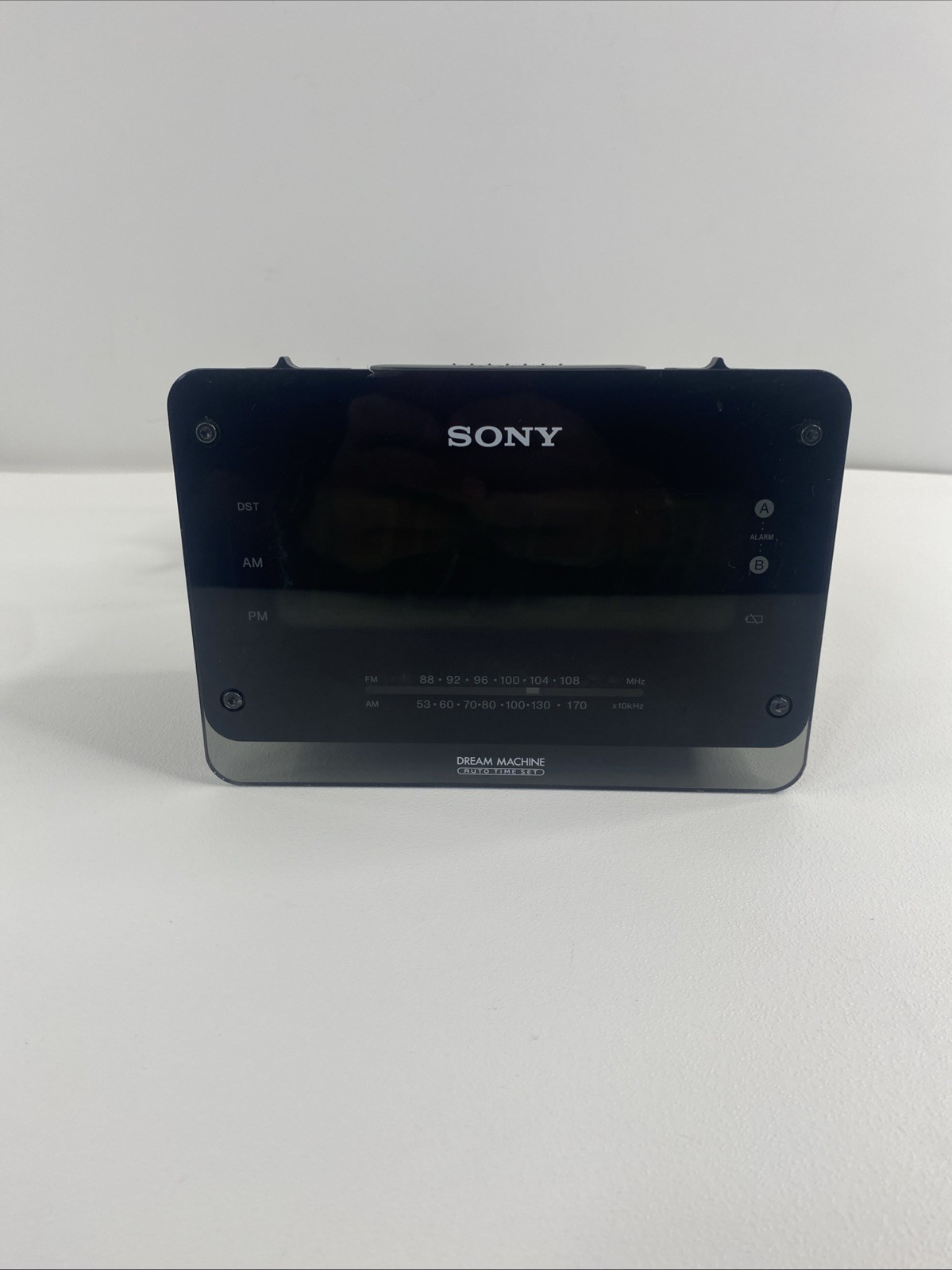 Sony Dream Machine ICF-C414 Clock Radio Player AM/FM Dual Alarm Tested