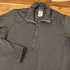 Patagonia Performance Pullover Mens L Polartec Fleece Lining Midweight 1/4 Zip
