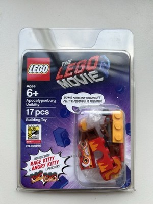 Lego SDCC 2018 Exclusive Minifigure Apocalypseburg Unikitty New Limited Rare