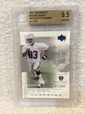 VINTAGE Ken-Yon Rambo 2001 Upper Deck Rookie #89 Card/900, Beckett 9.5 MINT-LOOK. rookie card picture