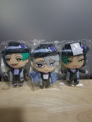 Twisted Wonderland Octavinelle Plush Set of 3 Disney Official Azul Floyd Jade C