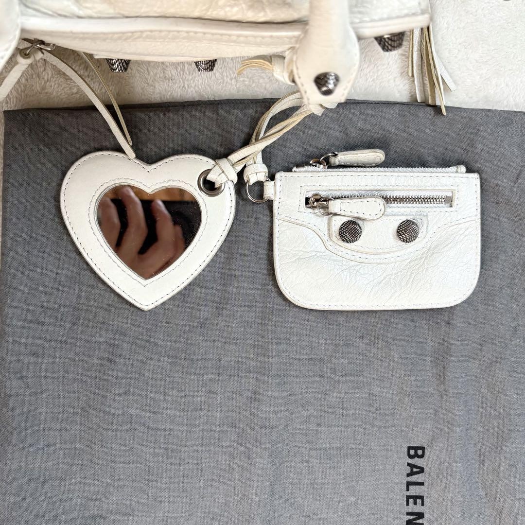 Balenciaga Neo Cagole Xs 2Way Bag White Limited Edition