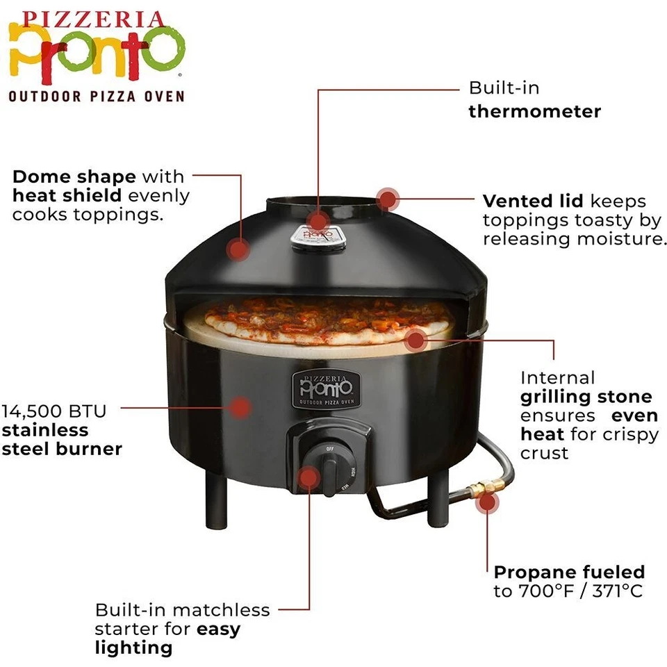 Forno de pizza externo PIZZACRAFT PC6000 Pizzeria Pronto® - Imagem 4 de 4