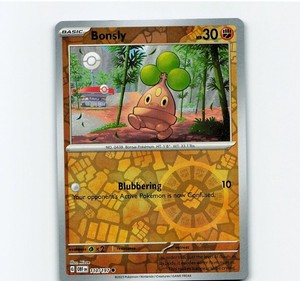 Bonsly 110/197 Reverse Holo Obsidian Flames