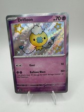 Pokémon TCG Drifloon 155/091 SV: Paldean Fates Holo Shiny Rare English 70 HP on eBay