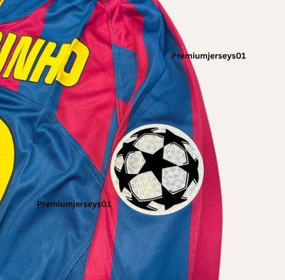 FC Barcelona 2005/06 Champions League Long Sleeve Jersey