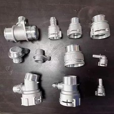 Aluminum Coolant Water Radiator Hose Connectors For BMW B48 Engine (11pcs)